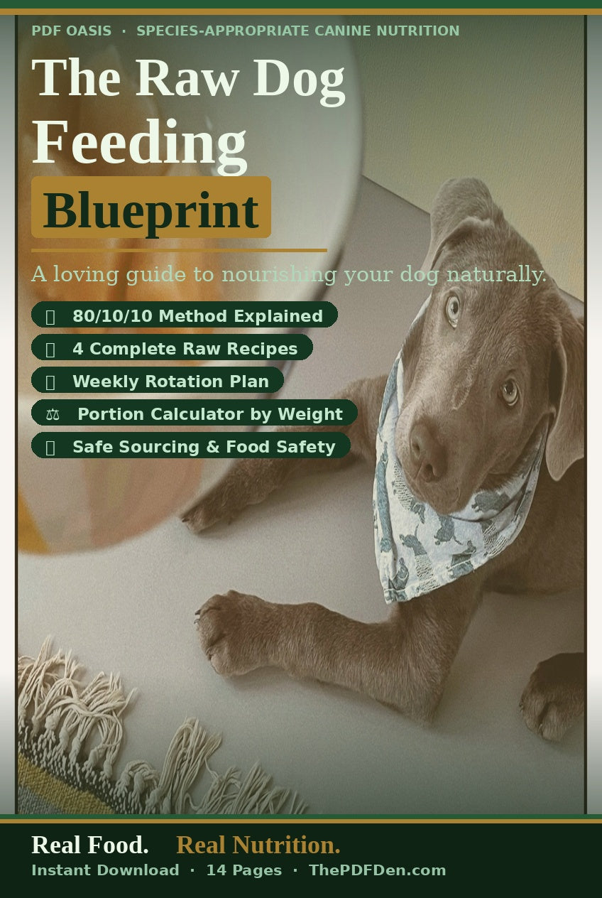 The Raw Dog Feeding Blueprint